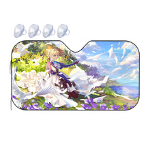 Load image into Gallery viewer, Anime Violet Evergarden Car Sunshade
