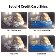 Load image into Gallery viewer, Anime Violet Evergarden  Credit Card Skins (4-in-1 Pack)
