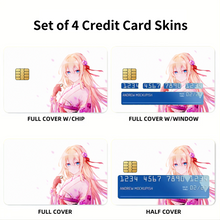 Load image into Gallery viewer, Anime Violet Evergarden Credit Card Skins (4-in-1 Pack)
