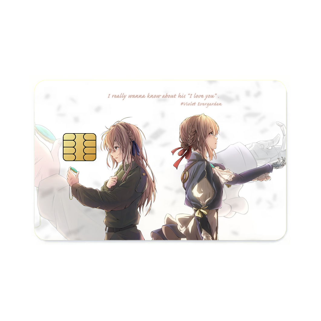 Anime Violet Evergarden  Credit Card Skins (4-in-1 Pack)