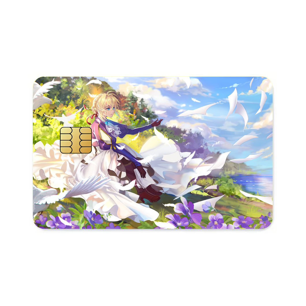 Anime Violet Evergarden Credit Card Skins (4-in-1 Pack)