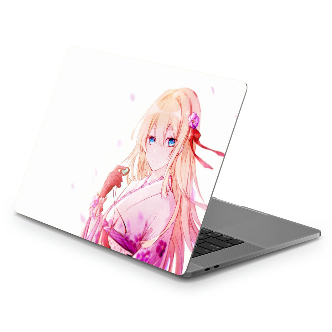 Anime Violet Evergarden Macbook Skin