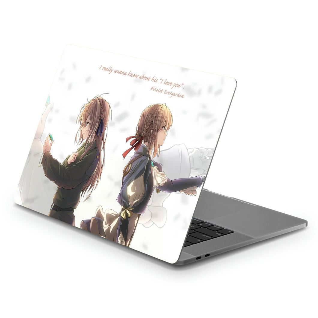 Anime Violet Evergarden  Macbook Skin