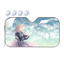 Load image into Gallery viewer, Anime Violet Evergardenr Car Sunshade
