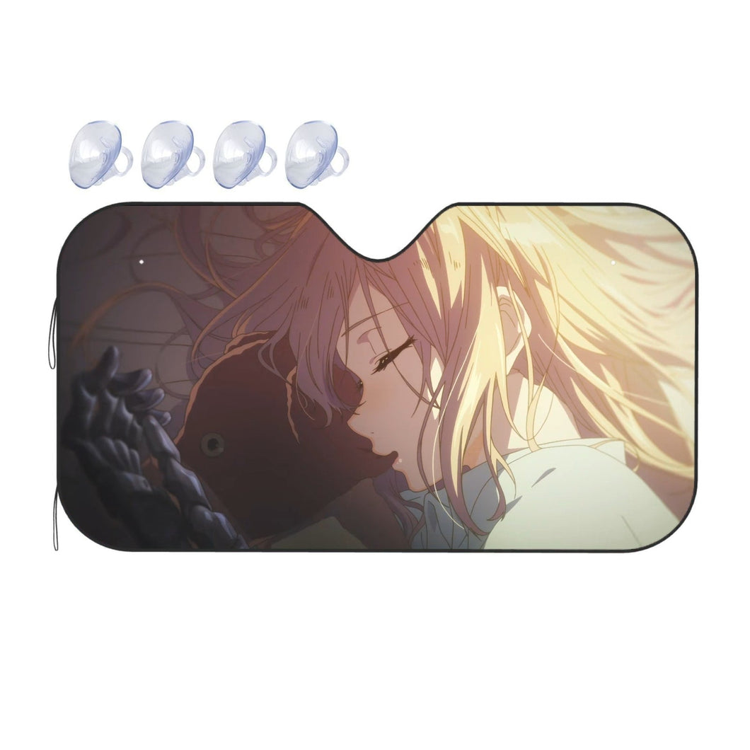 Anime Violet Evergardenr Car Sunshade