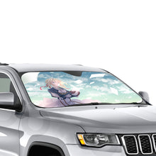 Load image into Gallery viewer, Anime Violet Evergardenr Car Sunshade
