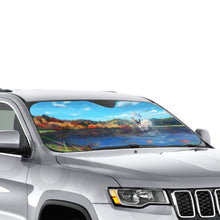 Load image into Gallery viewer, Anime Violet Evergardenr Car Sunshade
