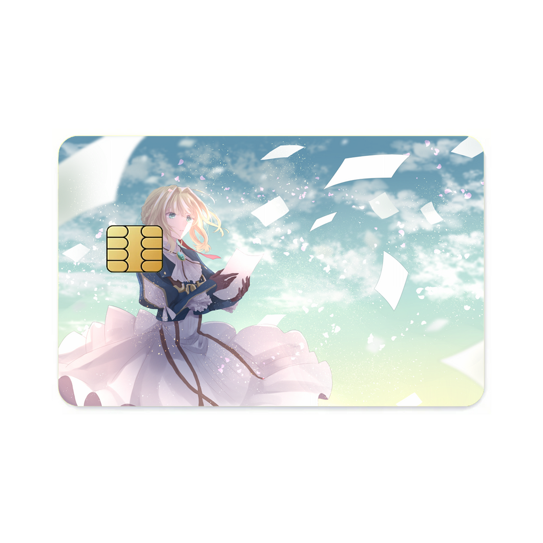 Anime Violet Evergardenr Credit Card Skins (4-in-1 Pack)