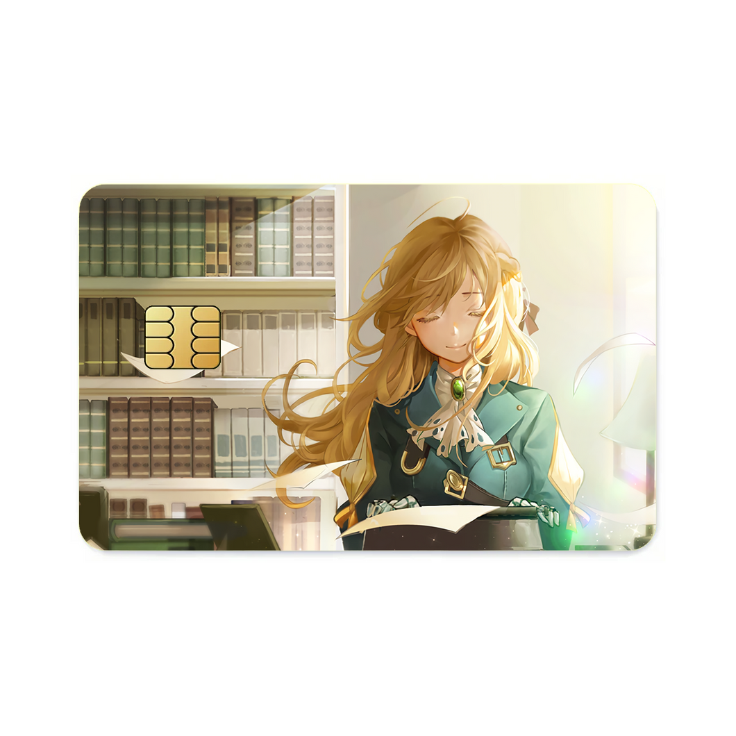 Anime Violet Evergardenr Credit Card Skins (4-in-1 Pack)