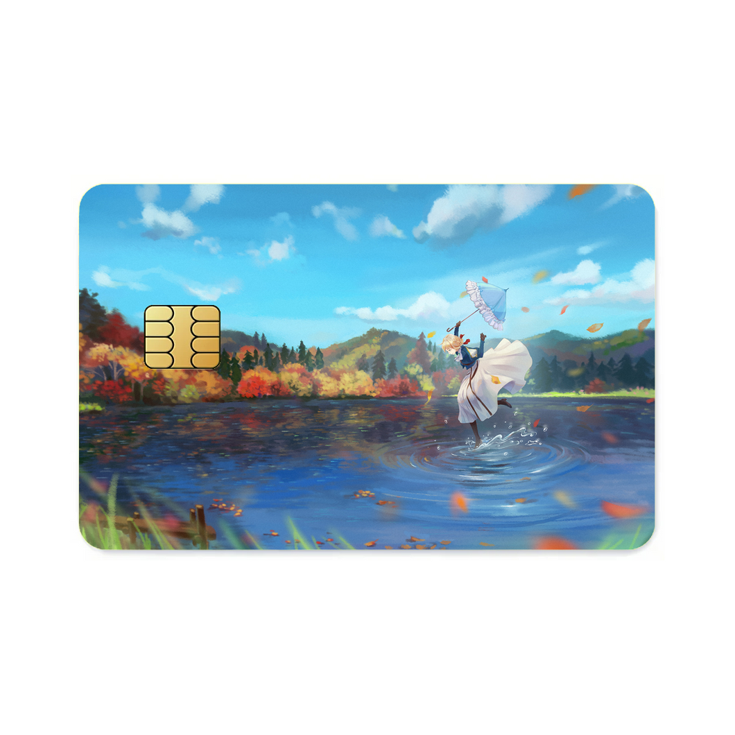Anime Violet Evergardenr Credit Card Skins (4-in-1 Pack)