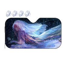 Load image into Gallery viewer, Anime Winter Bride  Car Sunshade
