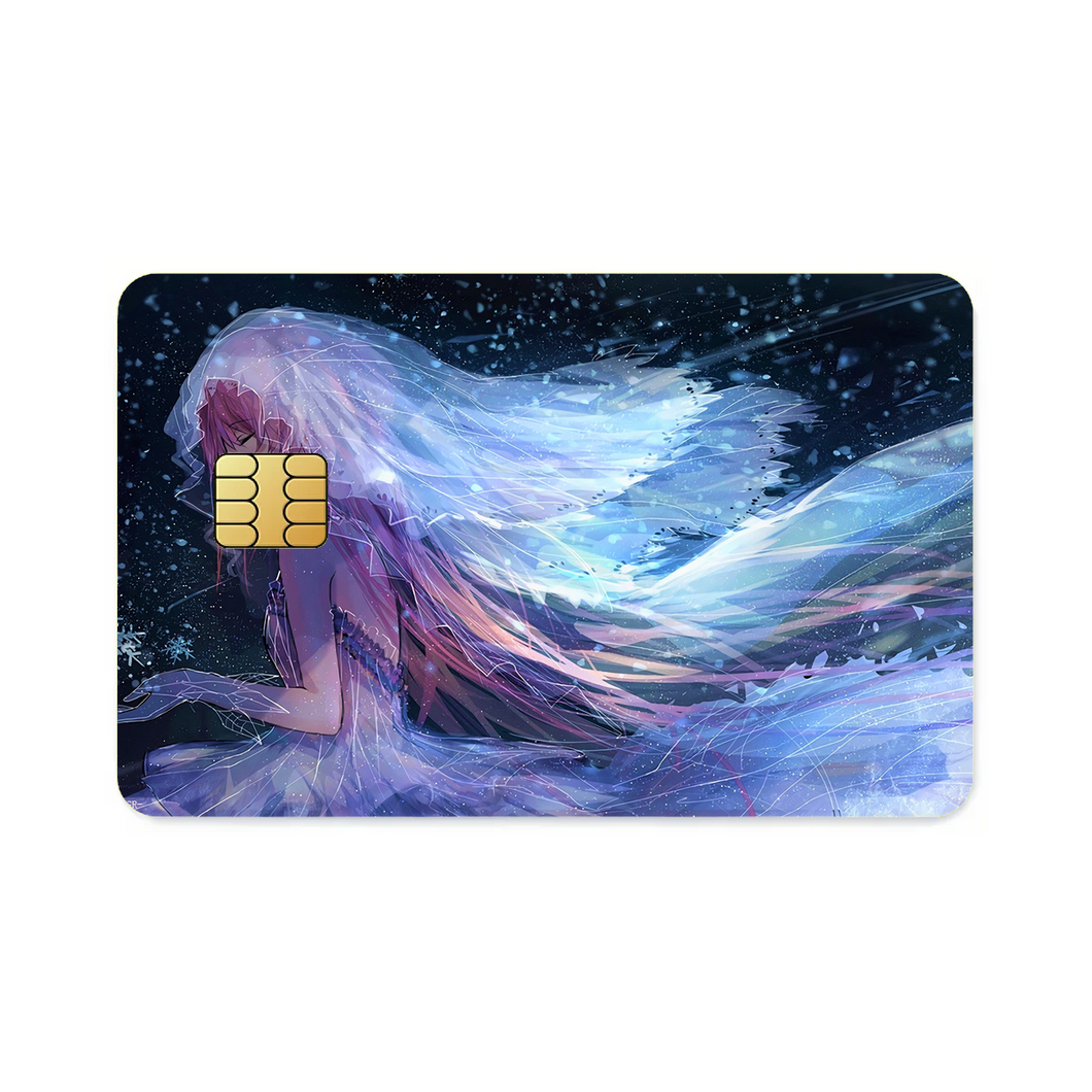 Anime Winter Bride  Credit Card Skins (4-in-1 Pack)