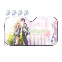 Load image into Gallery viewer, Anime Your Lie in April  Car Sunshade
