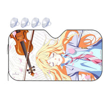 Load image into Gallery viewer, Anime Your Lie in April  Car Sunshade
