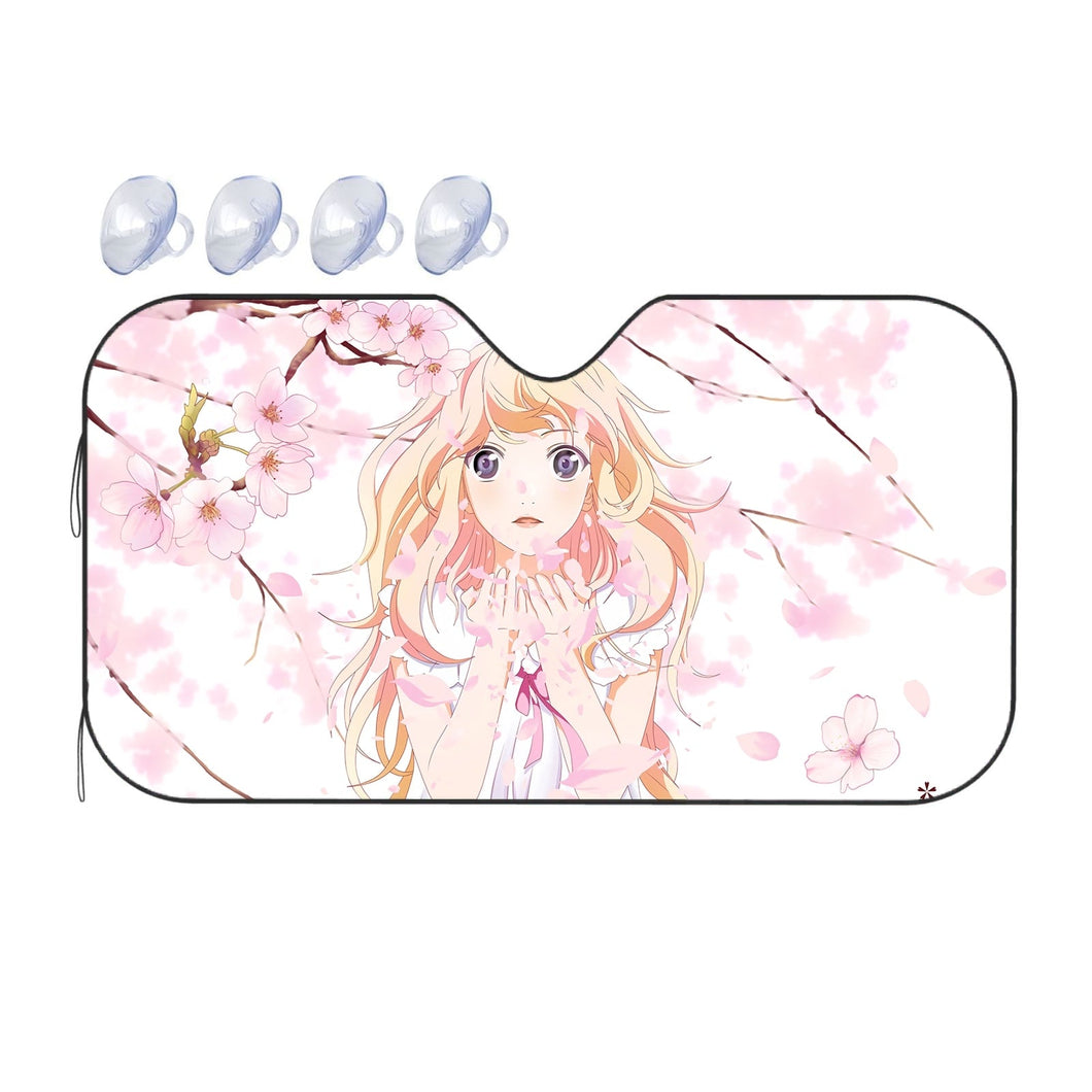 Anime Your Lie in April  Car Sunshade