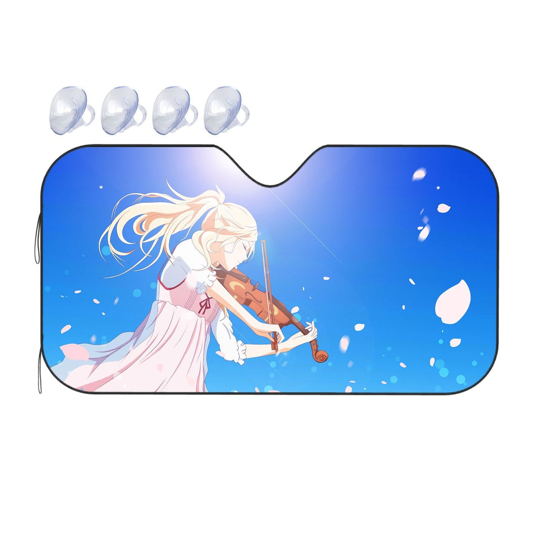 Anime Your Lie in April  Car Sunshade