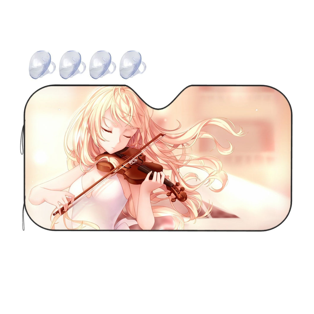Anime Your Lie in April  Car Sunshade
