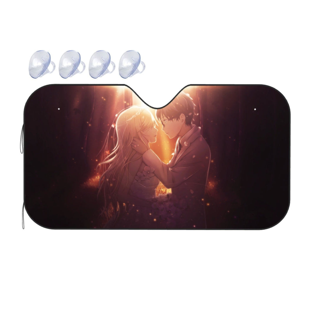 Anime Your Lie in April Car Sunshade