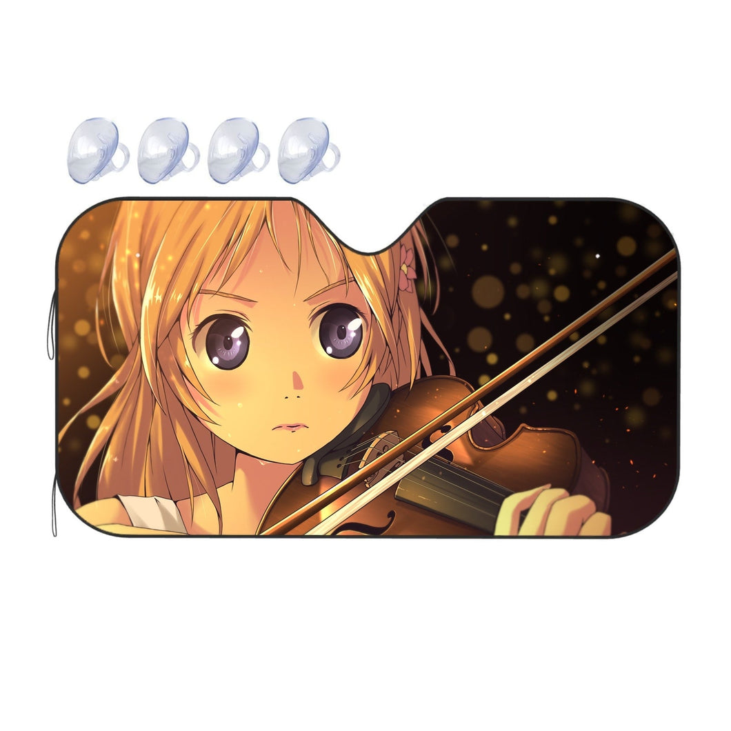 Anime Your Lie in April  Car Sunshade
