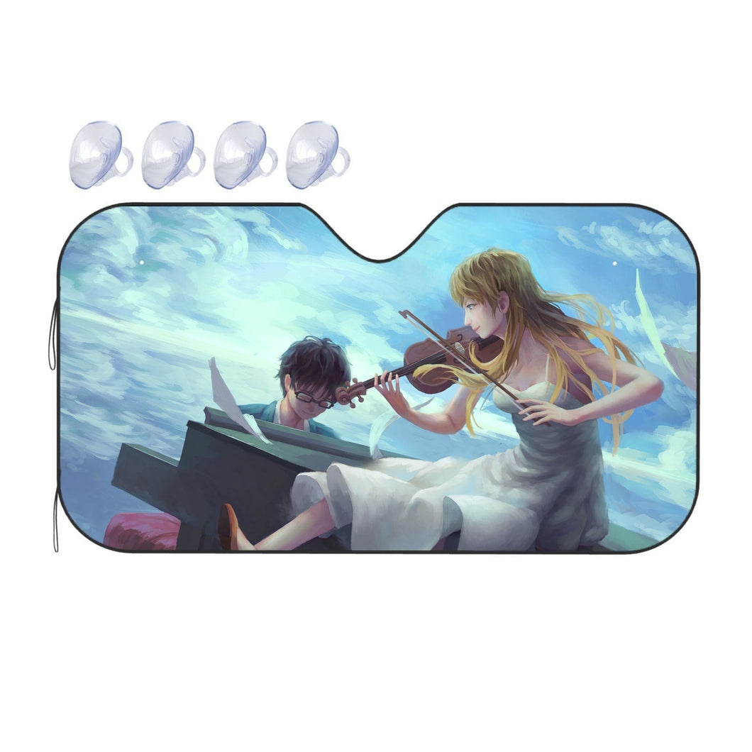 Anime Your Lie in April  Car Sunshade