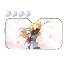 Load image into Gallery viewer, Anime Your Lie in April  Car Sunshade
