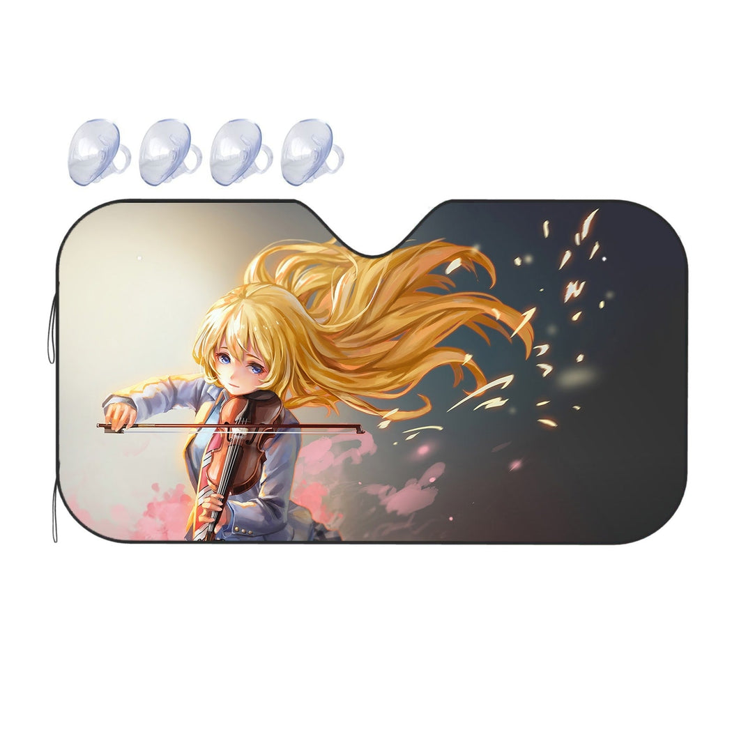 Anime Your Lie in April  Car Sunshade