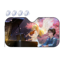 Load image into Gallery viewer, Anime Your Lie in April  Car Sunshade
