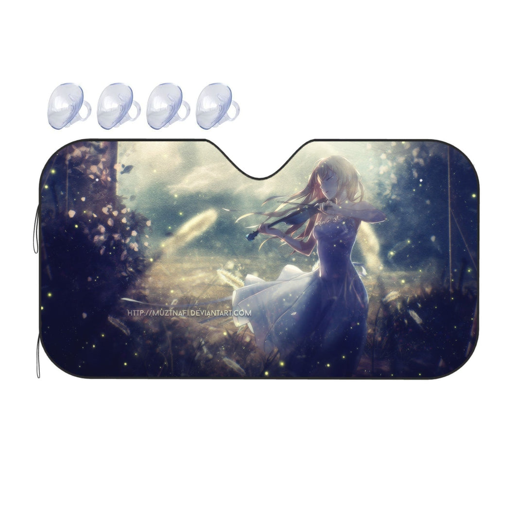 Anime Your Lie in April Car Sunshade