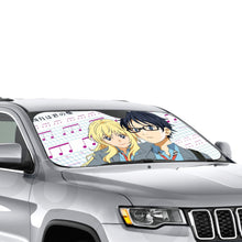 Load image into Gallery viewer, Anime Your Lie in April  Car Sunshade
