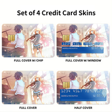 Load image into Gallery viewer, Anime Your Lie in April Credit Card Skins (4-in-1 Pack)
