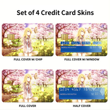 Load image into Gallery viewer, Anime Your Lie in April  Credit Card Skins (4-in-1 Pack)
