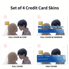 Load image into Gallery viewer, Anime Your Lie in April  Credit Card Skins (4-in-1 Pack)
