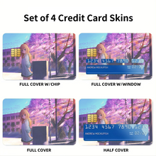 Load image into Gallery viewer, Anime Your Lie in April  Credit Card Skins (4-in-1 Pack)
