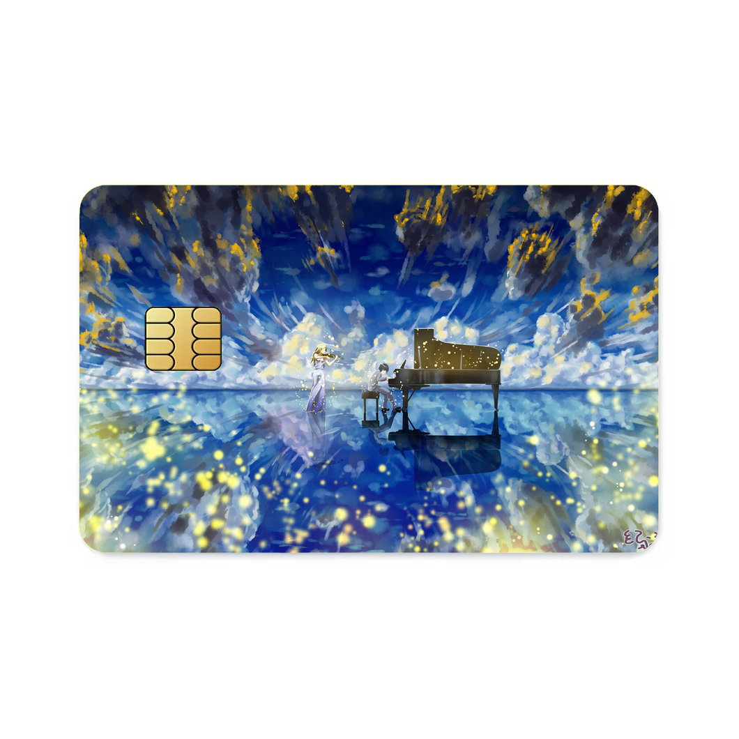 Anime Your Lie in April  Credit Card Skins (4-in-1 Pack)