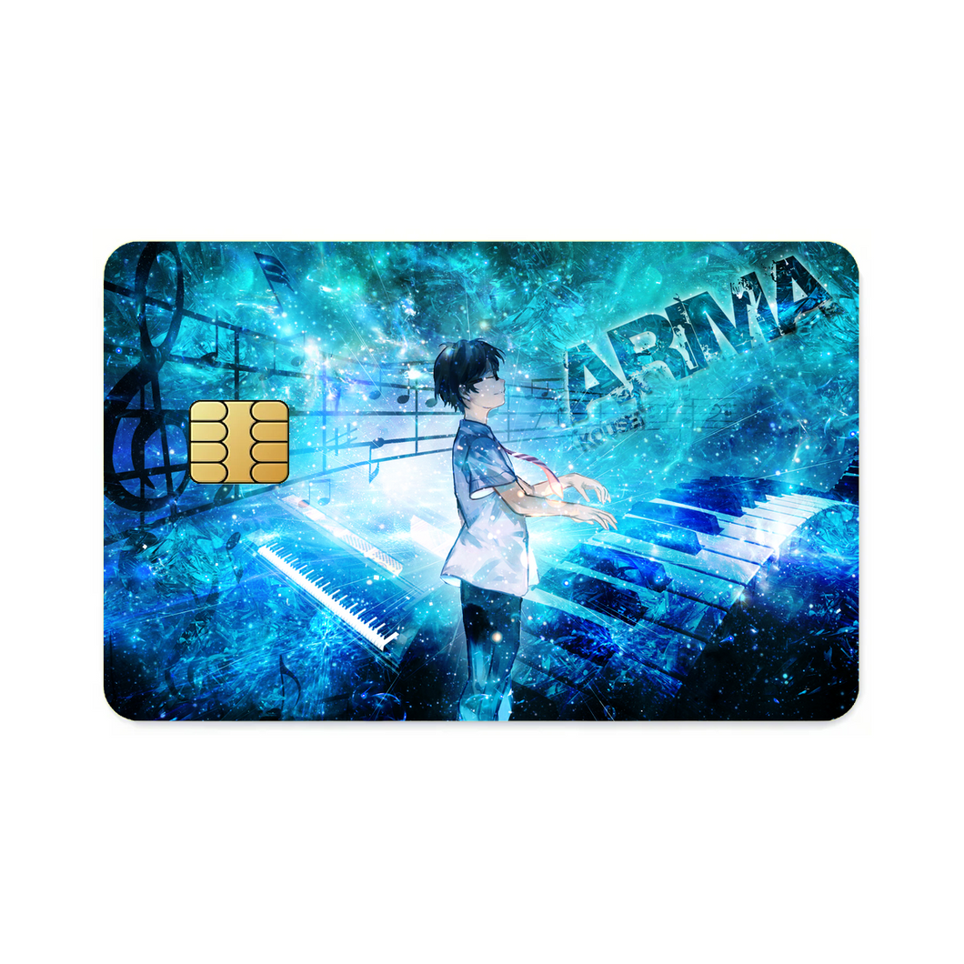 Anime Your Lie in April  Credit Card Skins (4-in-1 Pack)