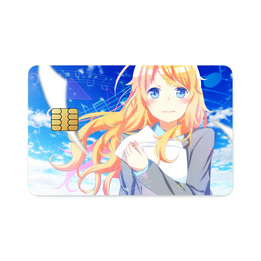 Anime Your Lie in April  Credit Card Skins (4-in-1 Pack)
