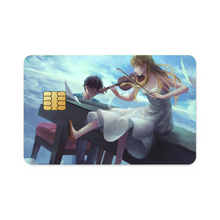 Load image into Gallery viewer, Anime Your Lie in April  Credit Card Skins (4-in-1 Pack)
