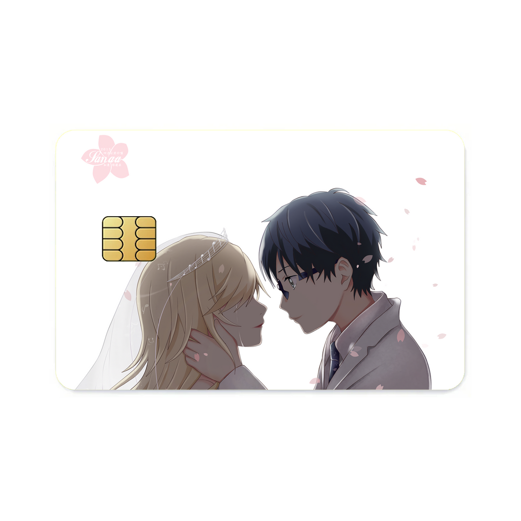 Anime Your Lie in April  Credit Card Skins (4-in-1 Pack)
