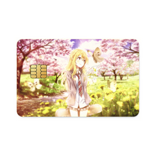 Load image into Gallery viewer, Anime Your Lie in April  Credit Card Skins (4-in-1 Pack)
