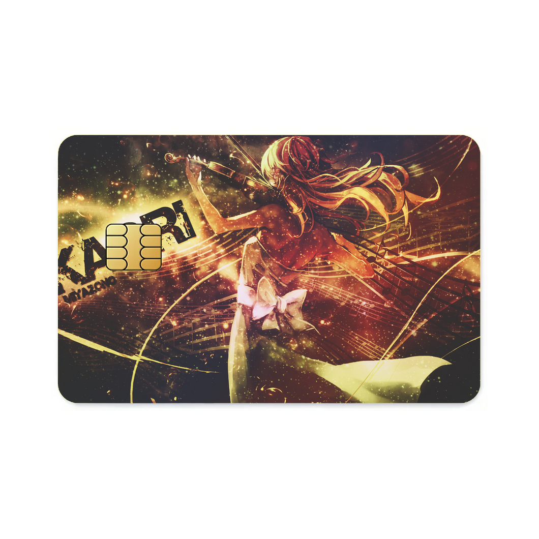 Anime Your Lie in April  Credit Card Skins (4-in-1 Pack)