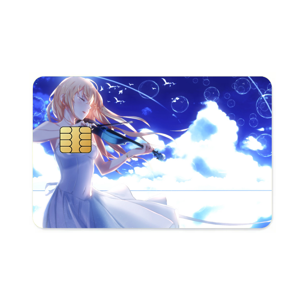 Anime Your Lie in April  Credit Card Skins (4-in-1 Pack)