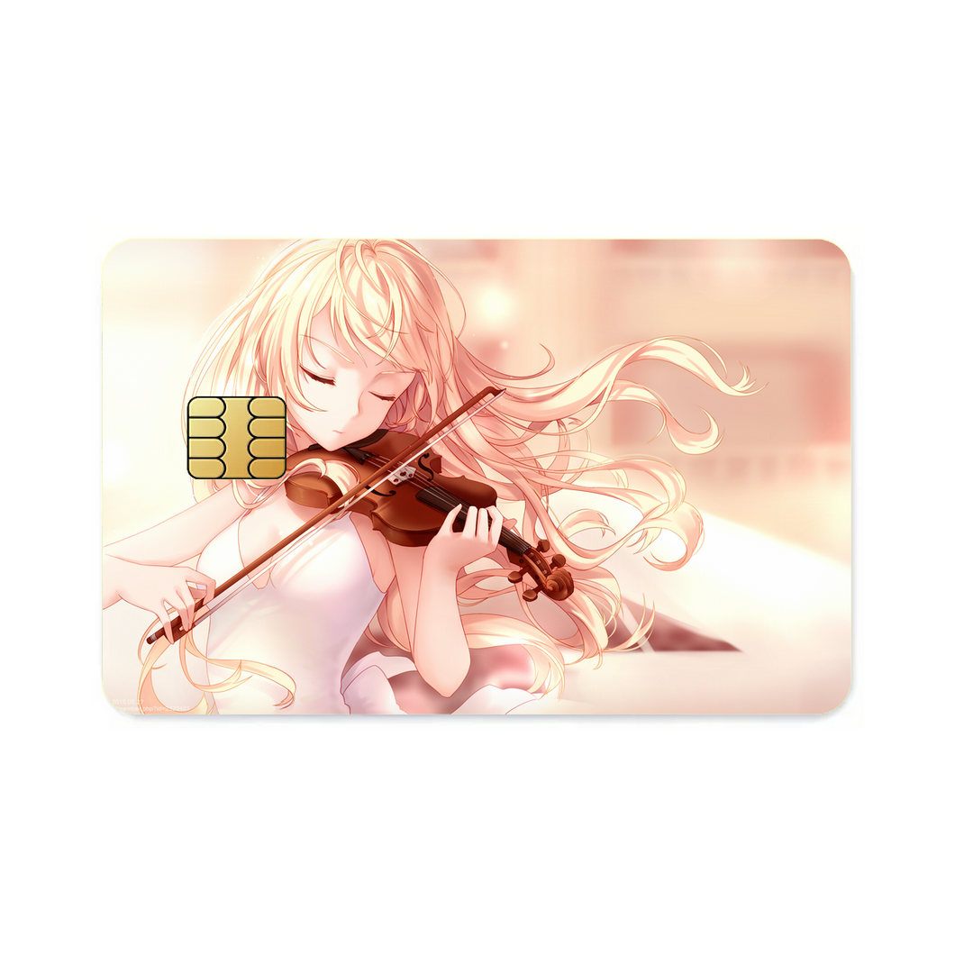 Anime Your Lie in April  Credit Card Skins (4-in-1 Pack)