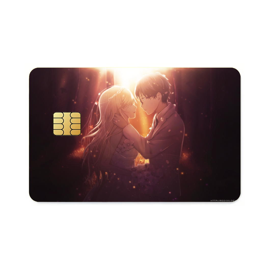 Anime Your Lie in April Credit Card Skins (4-in-1 Pack)