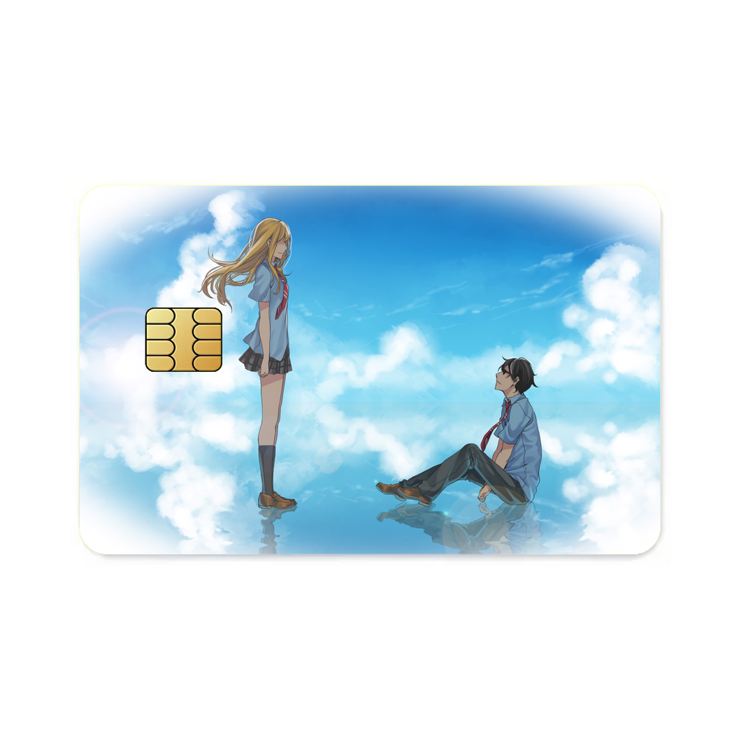 Anime Your Lie in April Credit Card Skins (4-in-1 Pack)