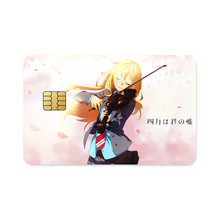 Load image into Gallery viewer, Anime Your Lie in April  Credit Card Skins (4-in-1 Pack)
