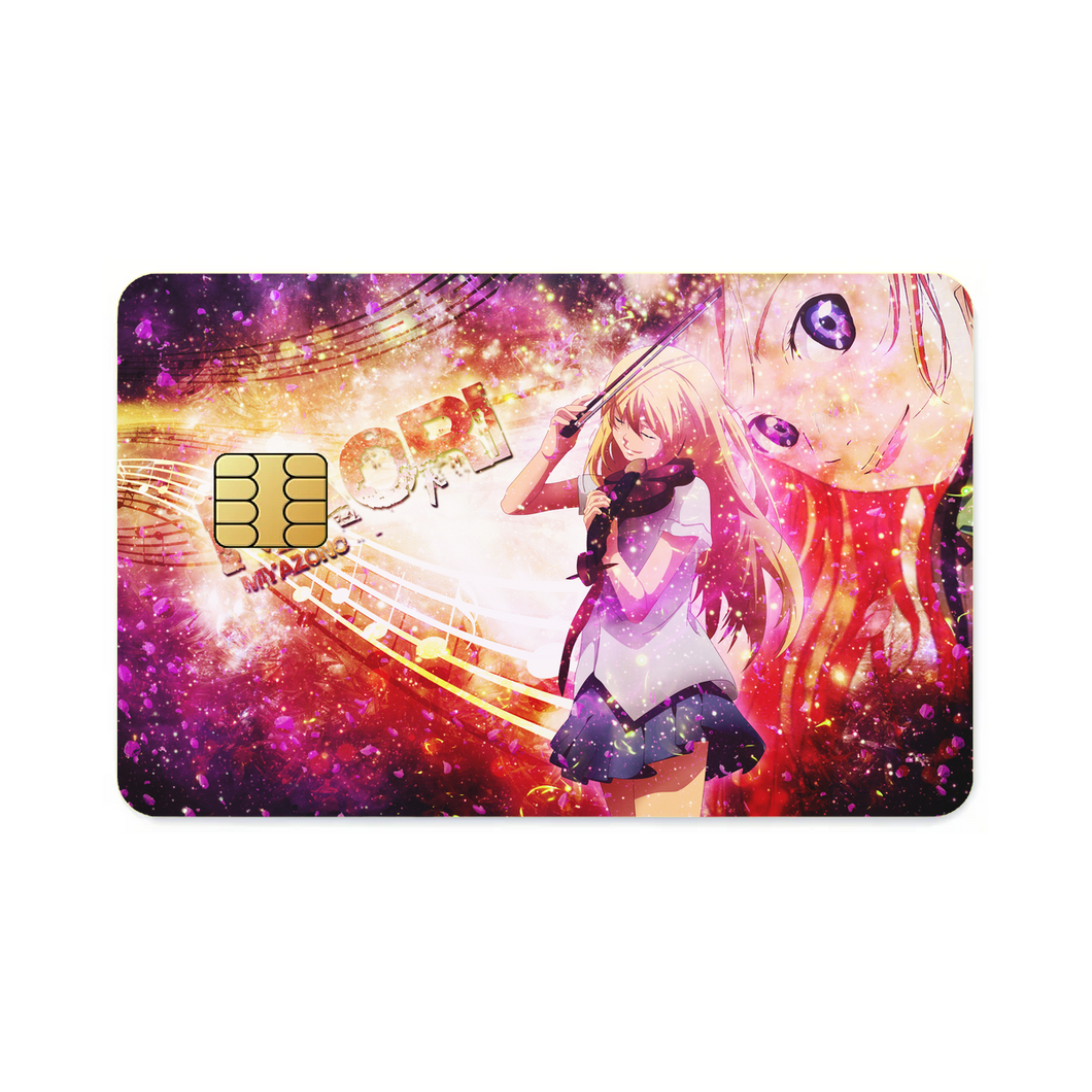 Anime Your Lie in April  Credit Card Skins (4-in-1 Pack)