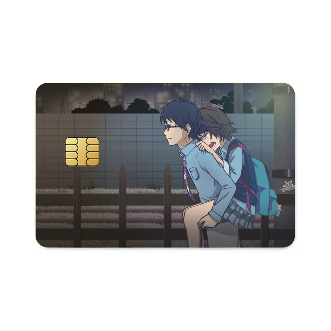 Anime Your Lie in April  Credit Card Skins (4-in-1 Pack)