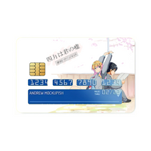 Load image into Gallery viewer, Anime Your Lie in April  Credit Card Skins (4-in-1 Pack)
