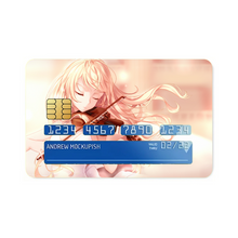 Load image into Gallery viewer, Anime Your Lie in April  Credit Card Skins (4-in-1 Pack)
