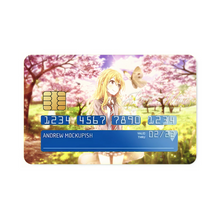 Load image into Gallery viewer, Anime Your Lie in April  Credit Card Skins (4-in-1 Pack)
